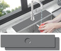 Kitchen Sink Splash Guard Faucet Mat -2 PC Super Absorbent Fast Drying Mat Sink Gadgets-Splash Guard Behind Faucet Drip Catcher for Kitchen(23.5" X 5.5" )