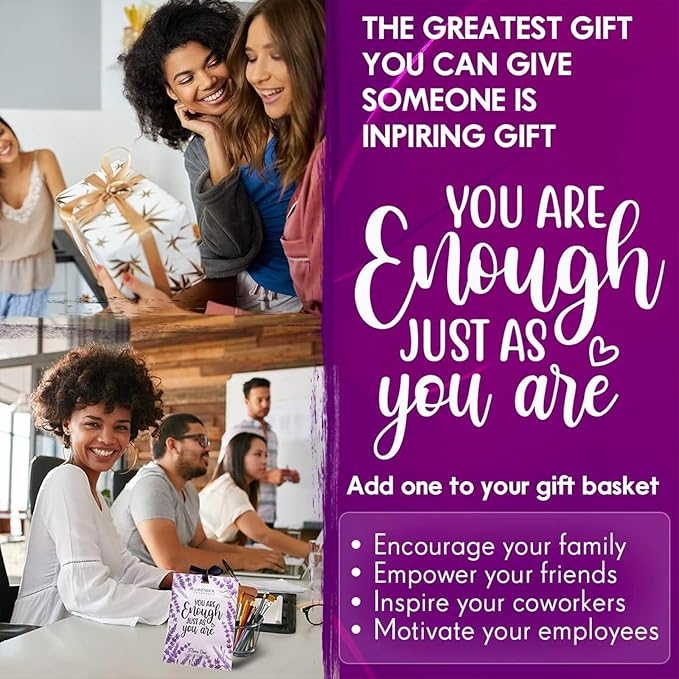 6 Pack Inspirational Scented Sachets - Valentines Day Girlfriend Gifts for Her Wife | Natural Moth Repellent for Closets, Air Freshener for Home | Shoe & Car Deodorizer for Drawer
