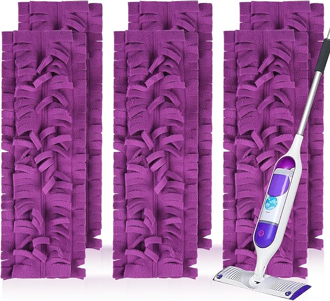 6 Pack Spray Mop Pads for Swiffer® Power Mop Multi-Surface Mop and PowerMop Wood Mop Pads Refill, Washable & Reusable Floor Cleaning Replacement Mopping Pads