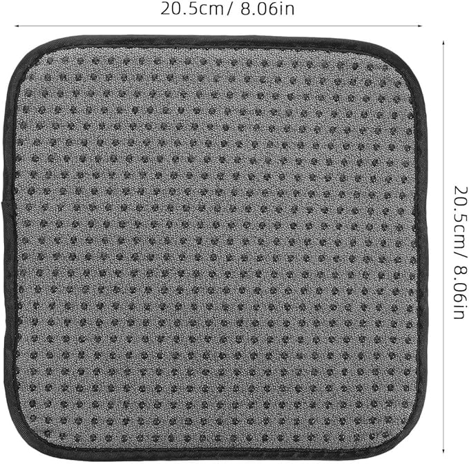 Compact Anti-Skid Bowling Ball Cleaning Cloth Pad for Enthusiasts Polyester Microfiber Rag for Ball Polishing and Maintenance Portable Bowling Accessory