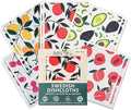 10 PCS Fruit Print Swedish Dishcloths for Kitchen 100% Biodegradabl, Reusable Cellulose Sponge Cloth, Ultra Absorbent, Eco Friendly Cleaning Towels | Dishcloths for Washing Dishes & General Cleaning