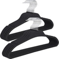 ELONG HOME Rubber Coated Hangers 20 Pack, Non-Slip Clothes Hangers with Rustproof Hooks, Space Saving Thin Design for Closet/Retail/Home