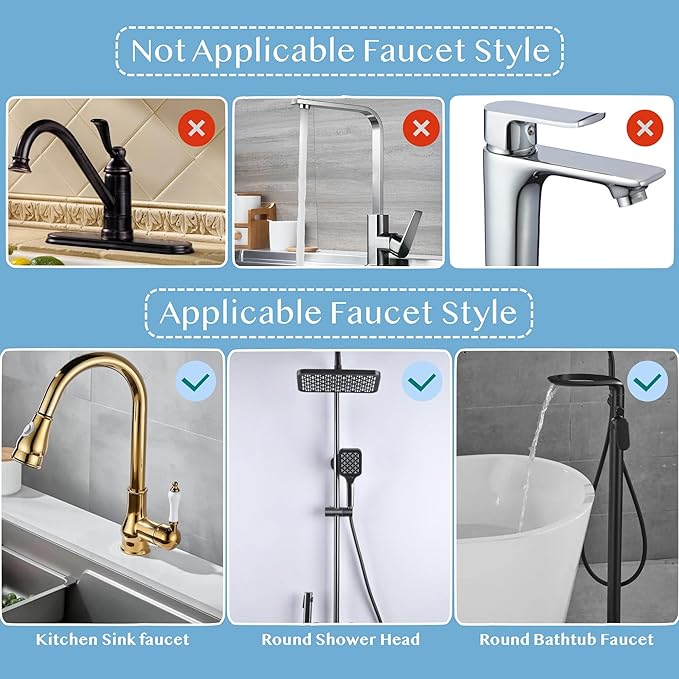 Sponge Holder for Kitchen Sink, Kitchen Organizer, 304 Stainless Steel Cleaning Supplies Organizer, Sink Brush Holder, Sink Organizer, Hanging Organizer (ROUND RIGHT)