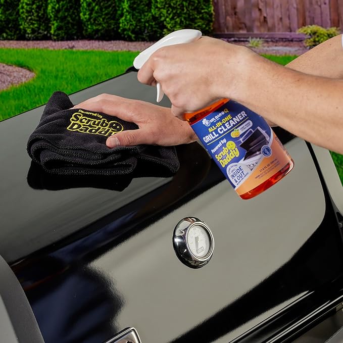 Mr. Bar-B-Q 2-Pack Microfiber Grill/Griddle Cloths Powered by Scrub Daddy