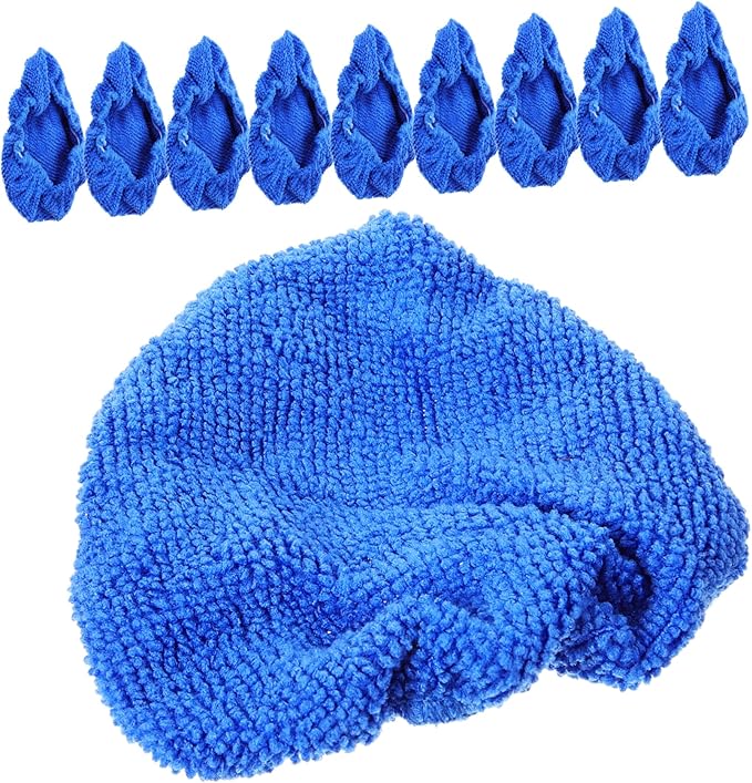 10pcs Reusable Car Windshield Cleaner Cloths Washable Triangle Shape Replacement for Windshield Cleaning Brush Practical Microfiber Tool for Auto and Home Use