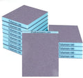12 Pack Sanding Sponge, Washable and Reusable Sanding Blocks 180 Grit Wet Dry Sand Paper for Wood Drywall Metal Furniture