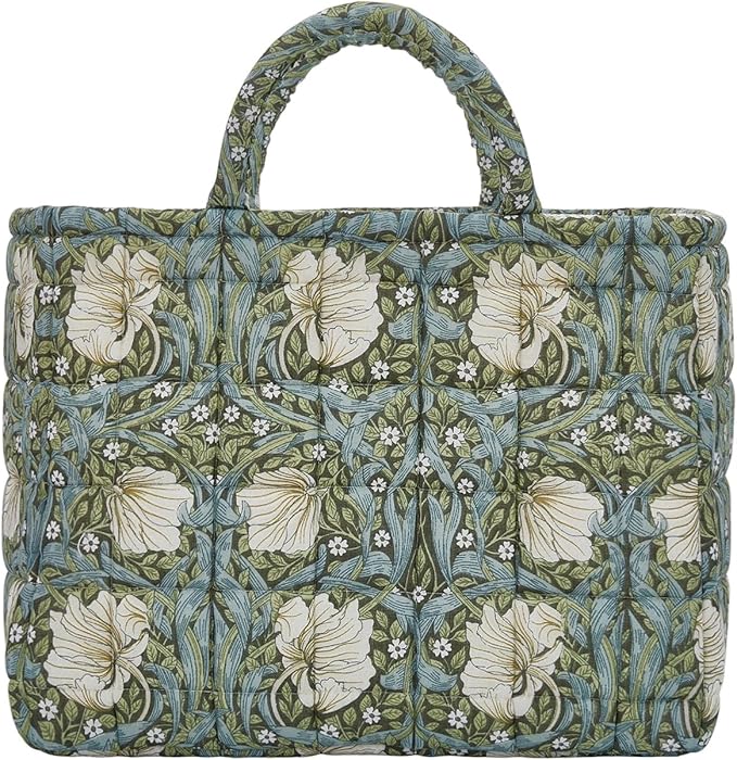 Boho Fabric Storage Basket, Large Capacity Laundry Basket, 12.2'' x 10.23'' x 10.23'' Collapsible Laundry Hamper with Easy Carry Handles (D Multi-Color 18, L)