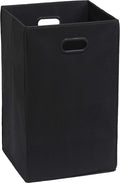 Simple Houseware Foldable Closet Laundry Hamper Basket, Black
