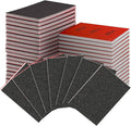 30-Pcs 3x4 Inch 320 Grit Sanding Sponge Set, Sanding Block, Ultra-Fine Wet/Dry Sandpaper for Wood, Metal, Drywall, Furniture Polishing (320Grit)