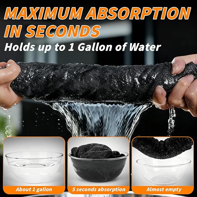 12 PCS Microfiber Towels for Cars 24x16 Inch Microfiber Cleaning Cloths Bulk Soft Car Detailng Towel Cloths 600 GSM Detailing Buffing Quick Drying Towel Polishing Waxing Auto Detailing Towel Cloth