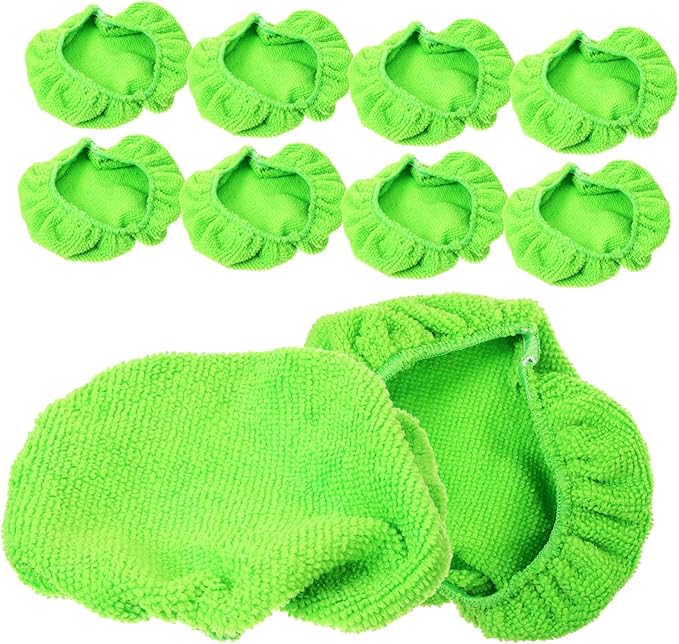 Unomor Car Windshield Cleaning Kit 10 Pcs Windshield Cleaner Cloth Reusable Washable Cleaning Pads