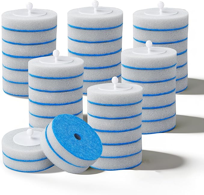 Toilet Wand Refills,Toilet Refill Pads, Disposable Toilet Brush Heads for Toilet and Bathroom Cleaning