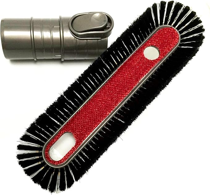 4YourHome Soft Dusting Brush Tool Designed to Fit All Dyson with Free Adapter Replaces OEM# 908896-02