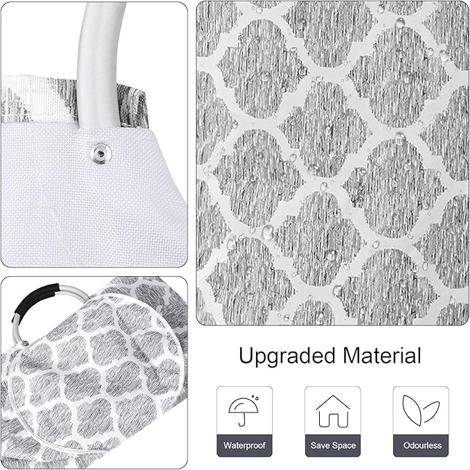 Dalykate Extra Large Laundry Basket 115L Collapsible Oxford Fabric Laundry Hamper Foldable Clothes Laundry Bag with Handles Waterproof Washing Portable Dirty Clothes Basket for College Dorm, Family