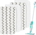 HOMEXCEL Steam Mop Replacement Pads for Shark Steam Mops S1000/S1000A/S1000C/S1000WM/and S1001C-Reusable Microfiber Steamer Scrub Mop Pads for All Hard Floors-4 Pack