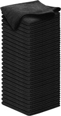 USANOOKS Premium 300GSM Microfiber Cleaning Cloth - 12.5"x12.5" High Performance - 1200 Washes, Ultra Absorbent Microfiber Towels for Cars Undercarriage, Rims & Engine Bay Cleaning - Microfiber Cloth
