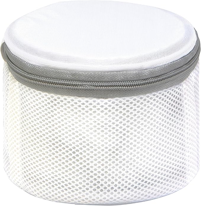 Bra Wash Bag | Laundry | Washing and Drying | Holds 4 Full Size Bras | Panties | Socks| Micro Mesh Fabric