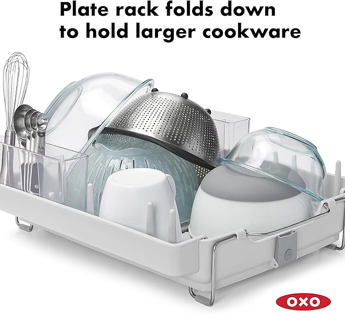 OXO Good Grips Foldaway Dish Rack