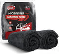 HOMEXCEL Professional Car Drying Towel (24"x 16") with Twisted-Loop Technology, 1200GSM for a Streak-Free Finish – Microfiber Towels for Cars, Trucks, SUVs, RVs and Motorcycles, 2 Pack