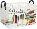 Sanjiaofeng Rectangular Kids Basket Book Storage Bins,Boys and Girls Storage Basket with Handles.Clothers,Toys,Books,Kid's Gifts Bins. (Book)