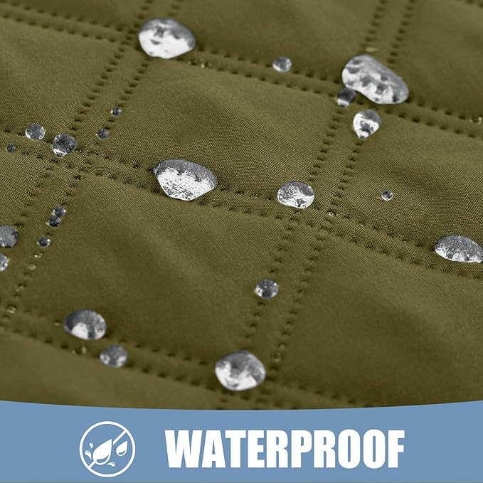 Smiry Waterproof Dog Bed Cover Pet Blanket, Soft Washable Dog Blanket for Furniture Bed Couch Sofa Reversible, Checkered (40"x50", Green/Navy)
