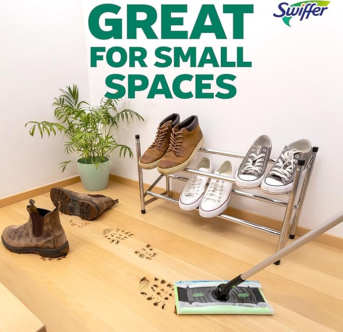 Swiffer Heavy Duty Mop Wet Multi-Surface Cloth Refills for Floor Mopping and Cleaning, Gain and Unstopables Scents, 30 count