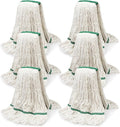 20oz Heavy Mop Replace Head, 6 Pack Commerical Replacement Mop，mop Head Replacement，Reusable Mop Head Refills-Replacement Mop Heads Suitable for Heavy Commercial Industrial Residential Areas