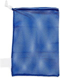 Champion Sports Mesh Equipment Bag – Heavy-Duty Nylon Drawstring Bag with Lock & ID Tag, Breathable Storage Sack for Balls, Swim Gear, Laundry & Toys, Multiple Sizes & Colors