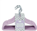 Ultra-Thin Premium Velvet Hangers - Space Saving Clothes Hangers - Non-Slip Hangers for Children - Maximize Closet Space - 25 Pack (Lavender)