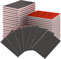 30-Pcs 3x4 Inch 400 Grit Sanding Sponge Set, Sanding Block, Ultra-Fine Wet/Dry Sandpaper for Wood, Metal, Drywall, Furniture Polishing (400Grit)