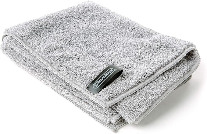 Jim Dunlop Plush Microfiber Cloth 16x16 Inches Guitar Cleaning and Care Product (5435)