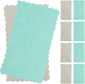 TOYANDONA 10pcs Kitchen Dish Cleaning Cloths Double-Sided Thickened Microfiber Towels 16x27cm Colorful Absorbent Dishwashing Rags for Countertop and Household Use
