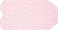 The Original Refinished Bathtub Mat - No Suction Cup Bath Mat, Designed for Textured and Refinished Bathtubs Made of Rubber Not Cheap Plastic, Great for Children and Elderly (Pink)