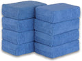 SimpleHouseware Microfiber Ultra-Soft Applicator Foam, Blue, 8-Pack