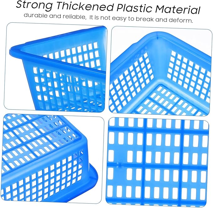 Rectangular Drain Storage Basket 10.82X8.03X3.14In Kitchen Sink Organizer with Drainage Holes Multi-Function Household Fruit and Vegetable Storage for Office Warehouse