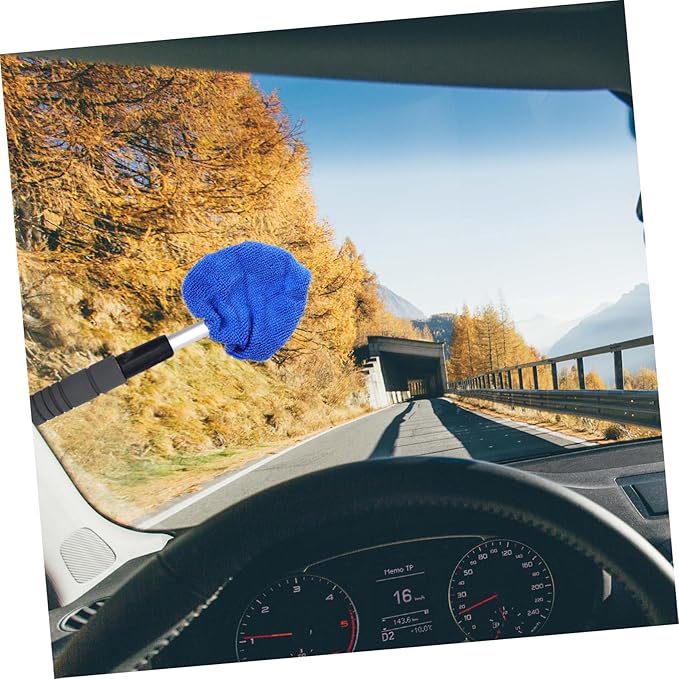 10pcs Reusable Car Windshield Cleaner Cloths Washable Triangle Shape Replacement for Windshield Cleaning Brush Practical Microfiber Tool for Auto and Home Use