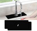 Kitchen Sink Splash Guard Faucet Mat -2 PC Super Absorbent Fast Drying Mat Sink Gadgets-Splash Guard Behind Faucet Drip Catcher for Kitchen(15" X 5.5" )