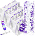 40 Pack Disposable Mop Pads Compatible with Swiffer Power Mop Pads Replacement for Swiffer Power Mop Refills, Multi-Surface Mopping Pad Refills, Wet Pads Refill for Floor Cleaning