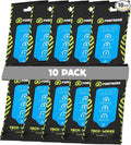 Fortress Electronic Wipes (25 ct, Pack of 10) To-Go Tech Wipes for Screens, Phones, Keyboards, TV Monitors, Computer Screens, and More [Travel Size] Skin-Safe