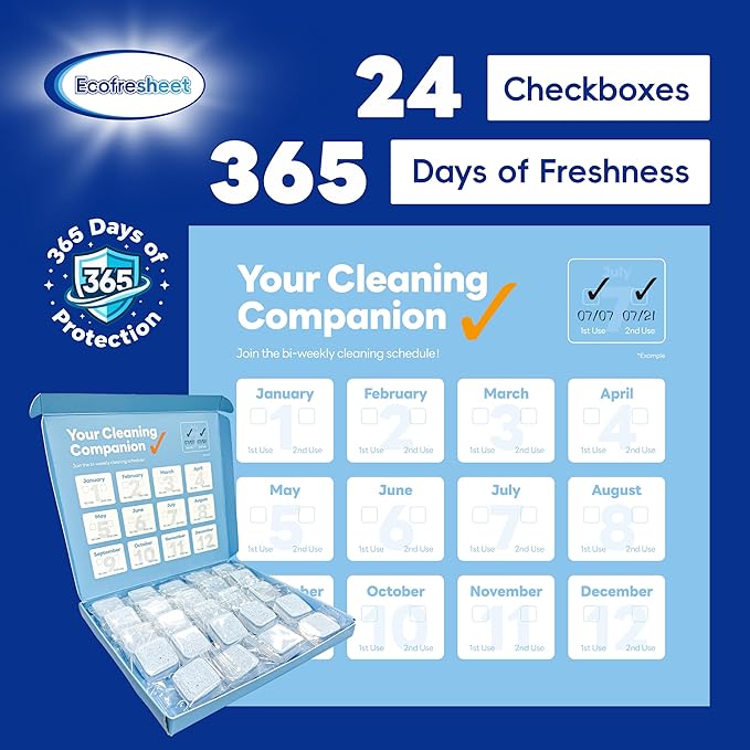 Washing Machine Cleaner Tablets for Pet Owners – Pro 30 Tablets | Deep Clean Formula to Remove Pet Hair & Odor| Septic Safe, Compatible with HE, Top & Front Load Washers
