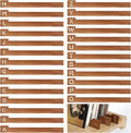 26 Vinyl Record Dividers A-Z - Hollow Out Letter Dividers for Album CD DVD Media Book Shelf Storage