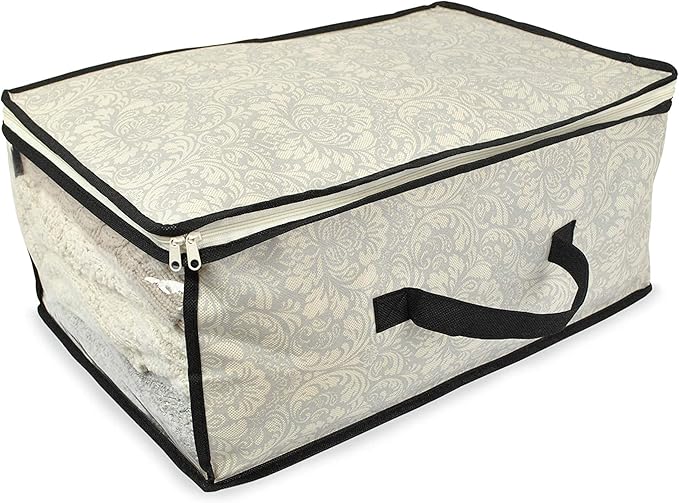 DII Breathable Closet Soft Storage Bag, Damask, Sweater Size