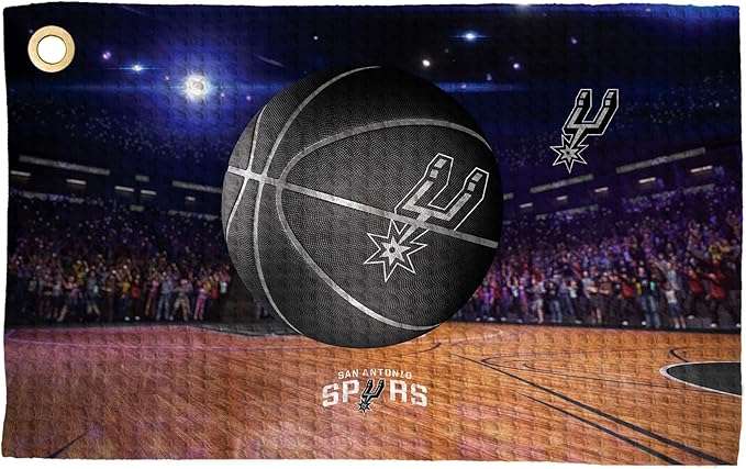 Northwest NBA Golf Towel – Official Licensed Microfiber Waffle Fabric, Absorbent 16x25 in Club Cleaning Accessory