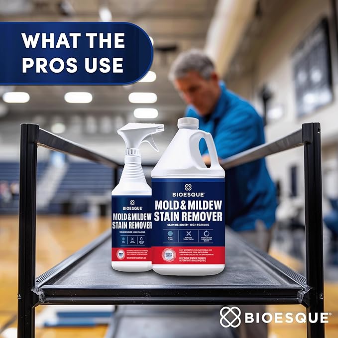 Bioesque Mold & Mildew Stain Remover, 32 Fluid Ounce (Pack of 1)