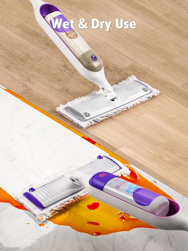 AIR U+ 36 Pack Disposable Power Mop Pads Refills for Swiffer Power Mop, Unscented 14-Layer Thickened Multi-Surface Replacement Mopping Refills Pads for Floor Surface Cleaning