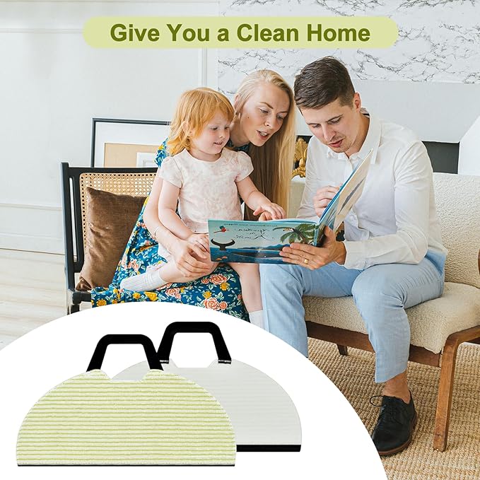 6 Pack Vacmop Replacement Pads Compatible with Shark RV2610WA AV2610WA AV2620WA AV2630WA RV2410WD Matrix Plus AI Ultra 2-in-1 Robot Vacuum,Reusable Mop Vac Pads Refills,Washable Microfiber Soft Pads