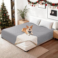 Waterproof Couch Covers for Pets, Waterproof Dog Bed Cover, Anti-Slip Soft Dog Blankets, Couch Cover for Dogs Washable, Pet Blanket for Puppy Large Dogs Cat (82x102 Inch, Light Grey)