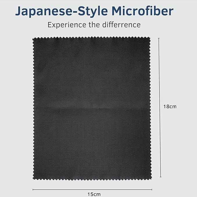 60 Pack Japanese-Style Premium Microfiber Glasses Cleaning Cloth Streak & Scratch-Free Lens Cleaning Cloth – Safe for Eyeglasses, Sunglasses, Glasses Cleaner, Lens Wipes, iPhone & Screens