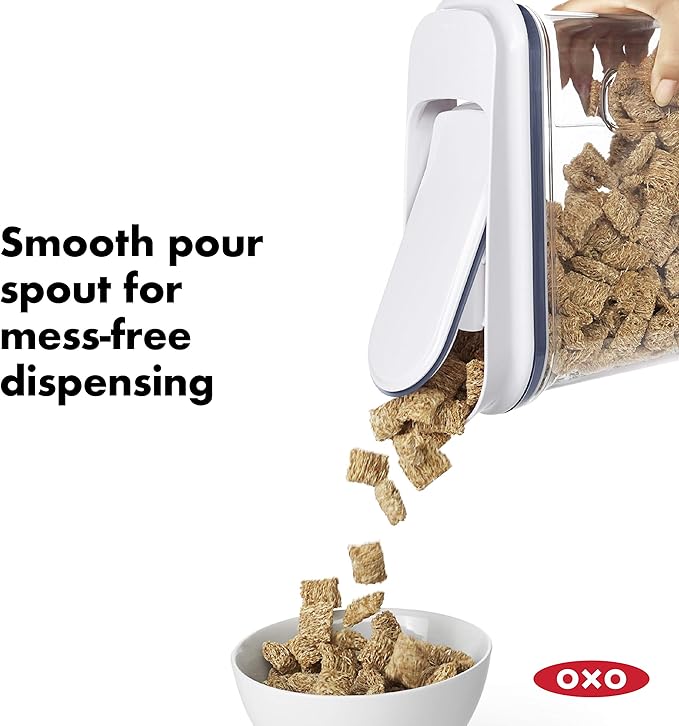 OXO Good Grips Airtight POP Medium Cereal Dispenser (3.4 Qt),(Pack of 8)