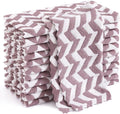 Homaxy 12 Pack Kitchen Dish Cloths, Ultra Soft and Absorbent Dish Towels, Reusable Fast Drying Microfiber Cleaning Cloth, Irregular Waves Coral Velvet No-lint Cleaning Rags, 10 x 10 inches, Purple